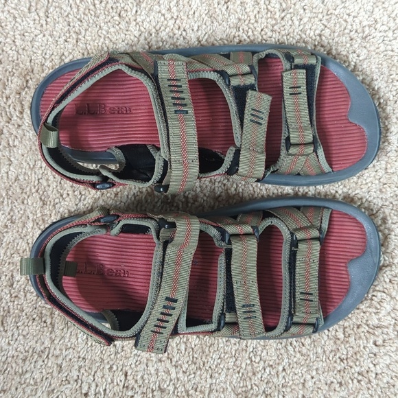 LL Bean Men's Monhegan VERTIGRIP Soles Rugged All Terrain Hiking Sandals 9 - Picture 7 of 13